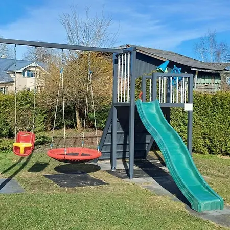 Family Garden With Free Private Parking & Playground * Riga